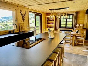 Résidence Chez Simone - Chalet Simone avec vue sur un village typique du Val d'Arly MAE-6374